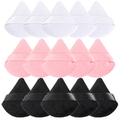 1/2/4pcs Triangle Powder Puff Soft Velvet Facial Makeup Sponge Puff Mixer Beauty Foundation Make-Up