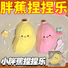 Cute Banana Squishy Toy | Kawaii Stress Relief Mystery Blind Box Gift alternate view