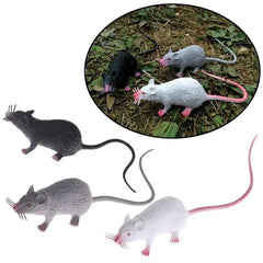 Fake Small Rat Lifelike Mouse Model Prop Scary Trick Prank Toy Horror Halloween Party alternate view