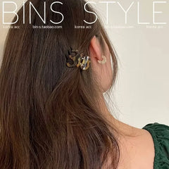 3cm Mini Hair Clip Korean Style Fashion Cute ClawFor Fringe Kids Girls Bobby Pins for alternate view