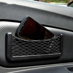 Car Seat Back Net Pocket Storage Bag close-up view