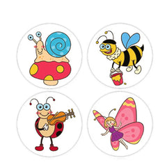Teacher Reward Stickers for Kids | 100-500pcs Cute Animal Motivational Stickers detail view