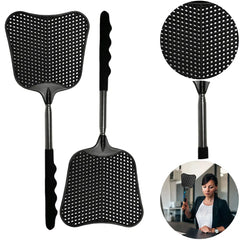 2Pcs Telescopic Fly Swatters with Anti-Slip Handle | Retractable Bug Killer Tools