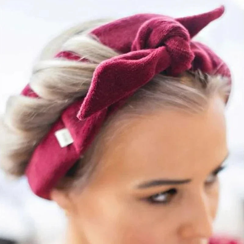 Heatless Curling Rod Headband | No Heat Hair Curler for Soft Sleeping Curls