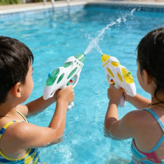 Kids Beach Water Gun | Press-Type Squirt Toy for Outdoor Summer Fun close-up view