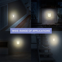 LED Night Light Plug-In with Motion Sensor | Small Wireless Night Lamp for Room Corridor detail view