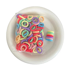 Ponytail Hold Hair Tie Rubber Bands Scrunchie Hair for Girls detail view