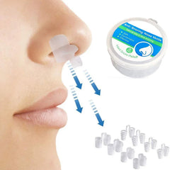 Blue Silicone Anti Snoring Devices | Nasal Dilators for Better Sleep