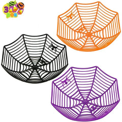 Candy Bowl Spider Web Trick or Treat Bowl Halloween for Haunted House