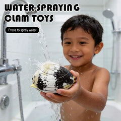Baby Bath Toy Seashell Design Food Grade ABS Press Water Spray 30-50cm Height Refillable detail view