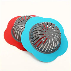 2PCS Silicone Kitchen Sink Strainer Anti-Clog Drain Filter Net Stopper for 4.5 Inch Drai detail view