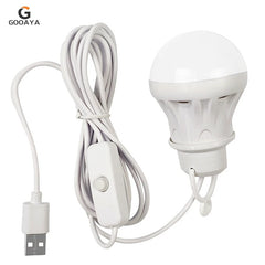 DC5V LED Camp Light Lantern | USB Emergency Hanging Tent Lamp