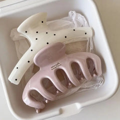 Large Acrylic Shark Hair Clip Korean Style