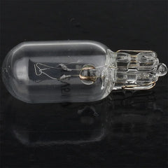 10 X Signal Lamp Glass T10 W5W 12V 5W Car Bulb close-up view