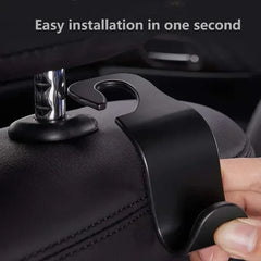 Car Seat Headrest Hooks Back Seat Organizer ABS 8 Pcs