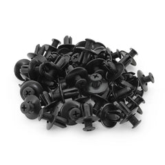 8mm Plastic Rivets Car Fender Bumper Clips For Toyota Focus Kia Nissan Yamaha close-up view