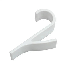 Kitchen Bathroom Hanger Clips Storage Racks White Clear Hanger Heated Towel Radiator Rai detail view
