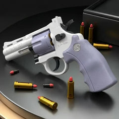 Soft Bullet Toy Gun ZP5 | Revolver Mechanical Continuous Shooting Launcher for Kids alternate view