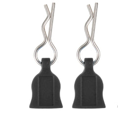 4/12pcs Metal R-type Car Shell Body Fixed Clips Pin with Tab for Axial SCX10 TRX-4 MJ alternate view
