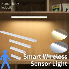 Rechargeable Motion Sensor Night Light | LED Auto-Sensing Lamp for Bedroom, Corridor, Closet