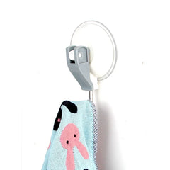 Suction Hook Strong Vacuum Power Home Storage Organizer Rack with Unique Style close-up view