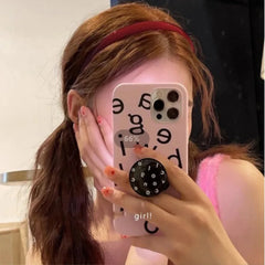 Plastic Translucent Hair Head Hoop Band Headband Women Hairband for girls Non-slip Too close-up view