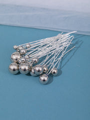 18Pcs Wedding Faux Pearl Hair Pins Bridal Hair Pearls U-Shaped Bobby Pins Golden Hairpins Hair Bridal Hair Accessories