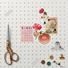 50pcs Cute Pink Cartoon Stickers | Aesthetic Decals for Laptop, Scrapbook, and Stationer detail view