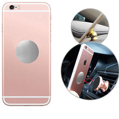 1-5pcs Metal Sticker Plate Double-sided Adhesive Disks Iron Sheet for Magnetic Car Ph alternate view