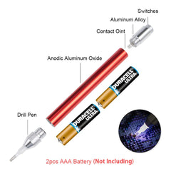5D DIY Diamond Painting Tools New Luminous Point Drill Pen Diamond Lighting Pen New F alternate view