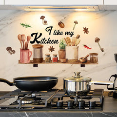 Removable Flower and Butterfly Wall Stickers | Waterproof PVC Wall Decals for Kitchen and Dining Roo