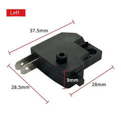 Hydraulic Brake Light Switch for Motorcycle Left Right | ABS Metal detail view