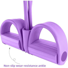 4/6-Tube Tensioner Multi-Functional Household Fitness Yoga Abdominal Strengthening Ela close-up view