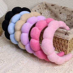 Fashion Sponge Headband For Women Hair Accessories Multifunction Head Band For Face Wash detail view