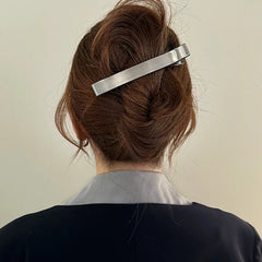 Korean Women Elegant Hair Clips Barrettes for Girls Metal Hair Claws Hairpin Bangs Duckb detail view