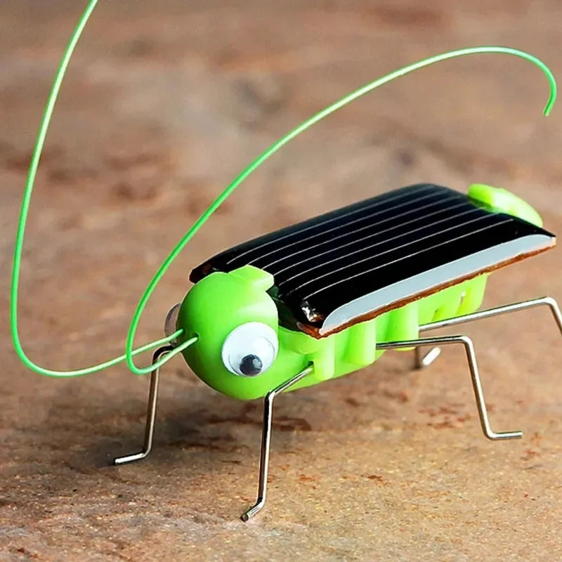 Solar Simulation Insect Grasshopper Toy Puzzle Children Selected Gift Gift Boys And Girls Science Ed