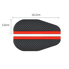 Carbon Fiber Car Rearview Mirror Rain Shield 2Pcs