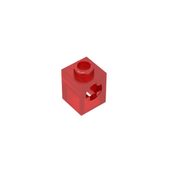 Gobricks GDS-2196 Technical Brick 1 x 1 with Axle Hole | Building Block for Lego close-up view