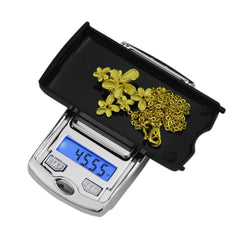 200g x 0.01g Mini Digital Pocket Scale | Precision Jewelry and Kitchen Scale detail view