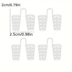 20 Pcs Mini Anti-Snoring Nose Clips | Adhesive Snoring Relief Aid alternate view