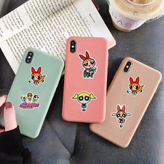 50 PCS Powerpuff Girls Graffiti Waterproof Sticker Set | Luggage, Laptop, Helmet Deco alternate view