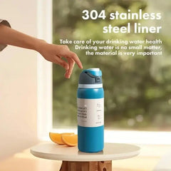 Vacuum Flasks & Thermoses Water Bottle Drinkware Thermo Tumbler Stainless Steel Therm alternate view