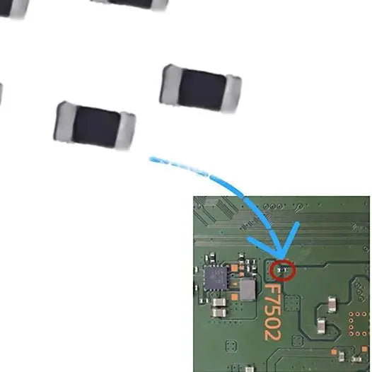 5 PCS For 5 PS5 Motherboard F7001 F7002 F7003 -OR- Fuse Fix Small Component Fuses Repair Part
