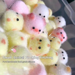 Kawaii Sticky Squishy Mini Chick Pig Dog Stress Relief Toy Cute Animal Relief Squeeze alternate view