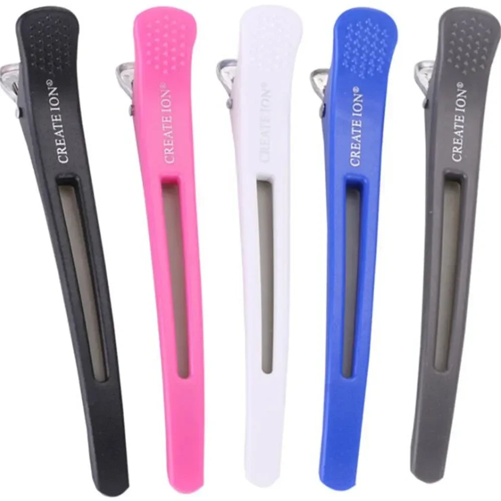 5/6Pcs Alligator Hair Clips Hairdressing Clamps Claws Section Clip Barber Crocodile Hairpin Salon St
