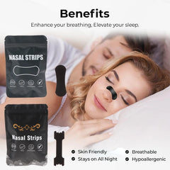 Breath Nasal Strips | Anti-Snoring Nose Patches for Better Sleep detail view
