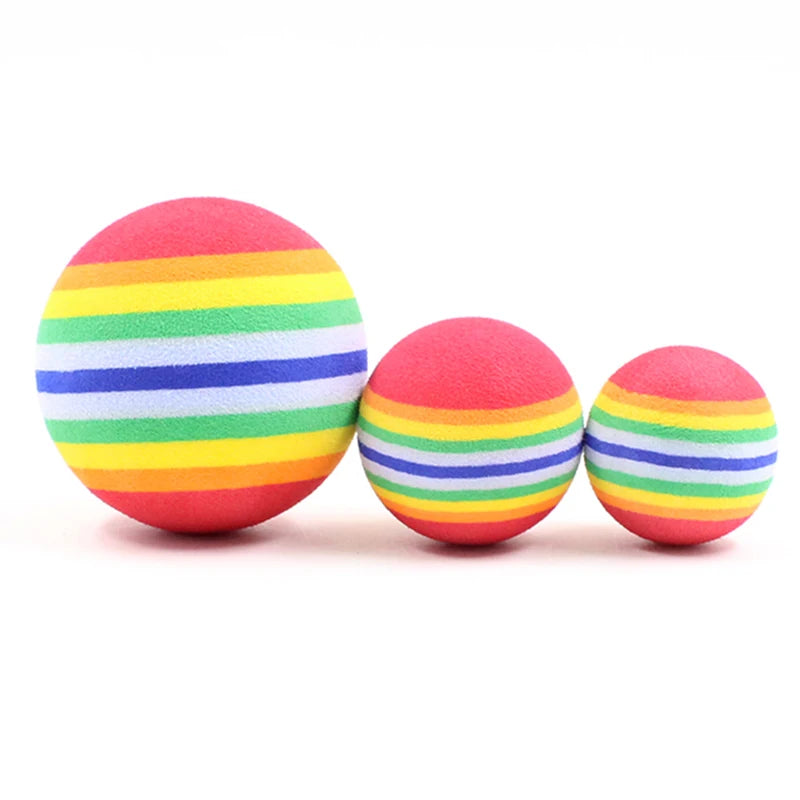 Ball Interactive Cat Dog Play Chewing Rattle Scratch Ball Training Balls Pet Toys