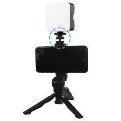 1/4 Hot Shoe Mount Phone Holder Dual Nut Cold Shoe Adapter Bracket For Double-Layer Ca close-up view