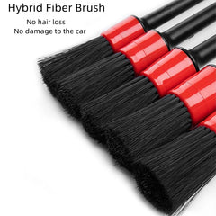 Car Detail Brush Set Wheel Air Vent Cleaning Brush detail view