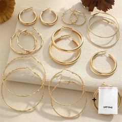 8 Pairs Dangle Earrings Set | Versatile Fashion Earrings for Women